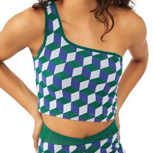 FP Movement Women's Free Throw One Shoulder Jacquard Bra